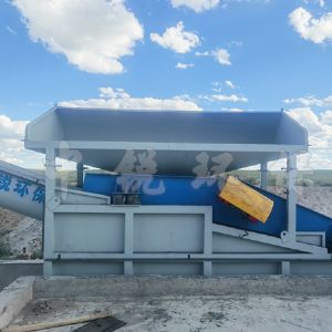 內(nèi)蒙古振動(dòng)式砂石分離機(jī)安裝完工